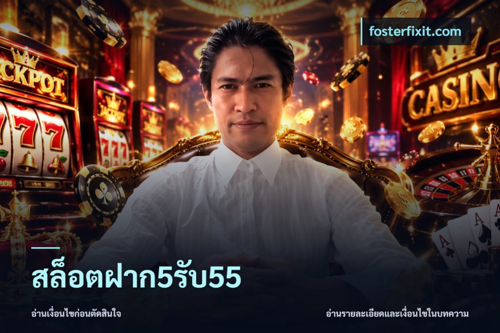 สล็อตฝาก5รับ55