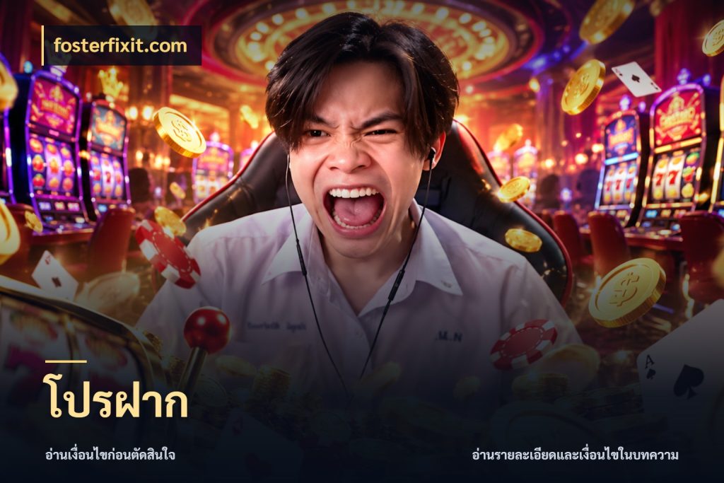 โปรฝาก fosterfixit.com สนุกกับตัวเลือกโปรในสไตล์ของคุณ