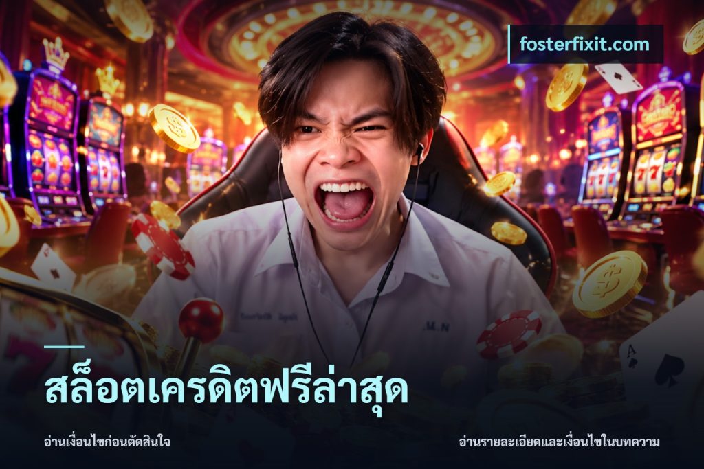 สล็อตเครดิตฟรีล่าสุด