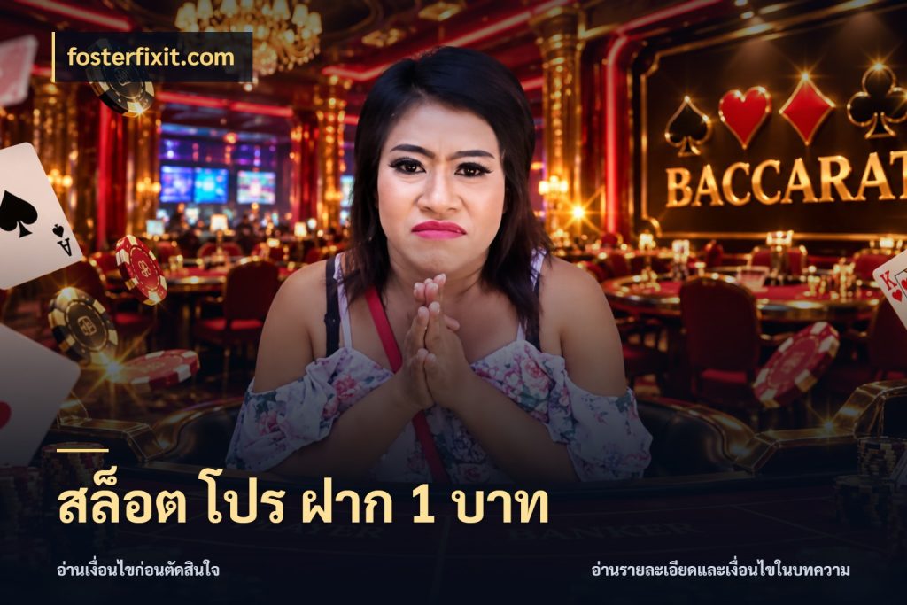 สล็อต โปร ฝาก 1 บาท เปิดมุมยอดเริ่มต้นสำหรับคนชอบเกม กับ fosterfixit.com