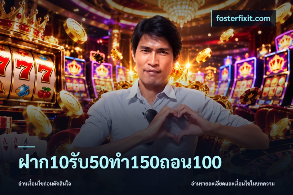 ฝาก10รับ50ทํา150ถอน100