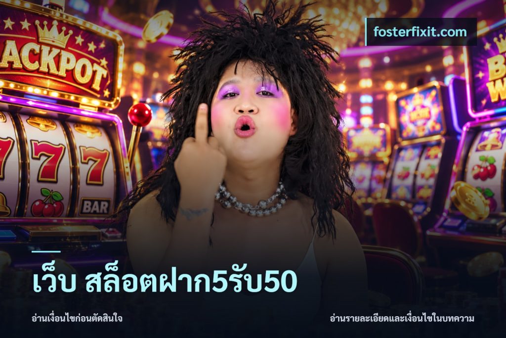 เว็บ สล็อตฝาก5รับ50
