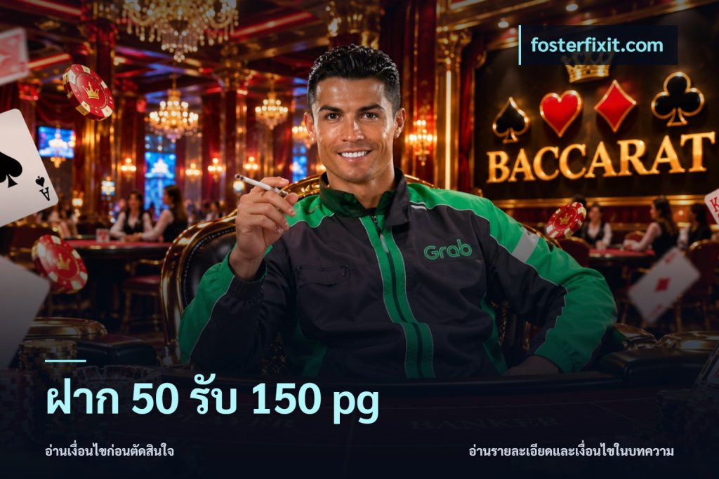 ฝาก 50 รับ 150 pg