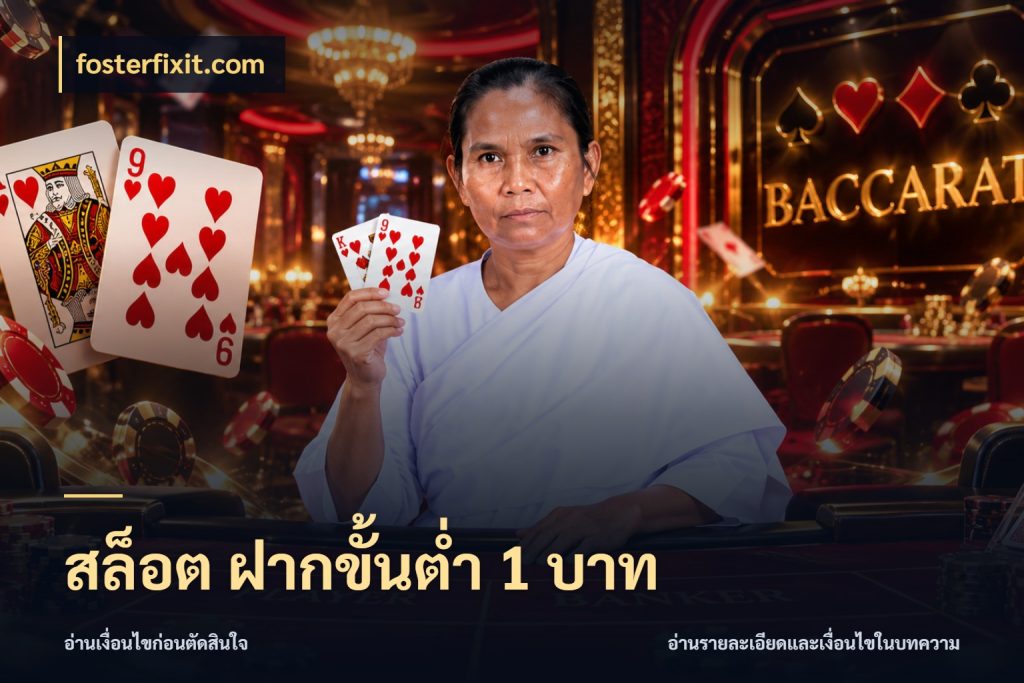 สล็อต ฝากขั้นต่ำ 1 บาท จัดจังหวะสนุกให้เข้ากับงบที่ตั้งไว้ สไตล์ fosterfixit.com