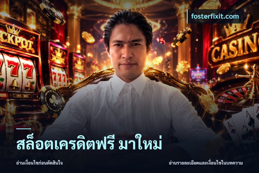 สล็อตเครดิตฟรี มาใหม่