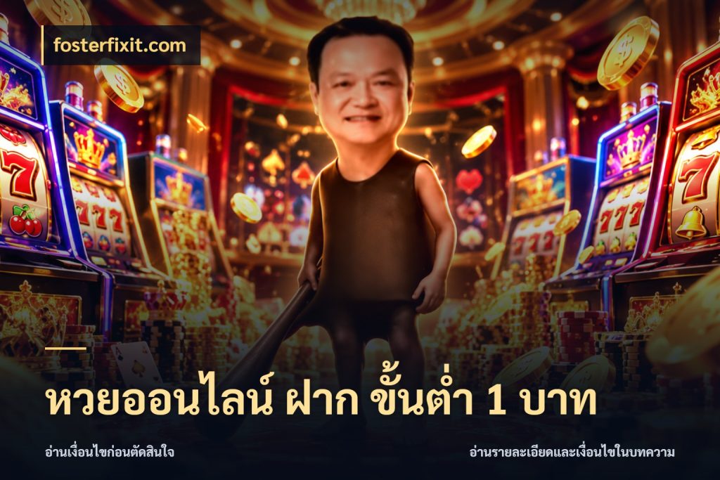 หวยออนไลน์ ฝาก ขั้นต่ำ 1 บาท รูปแบบยอดกับขอบเขตของสายหวย สไตล์ fosterfixit.com