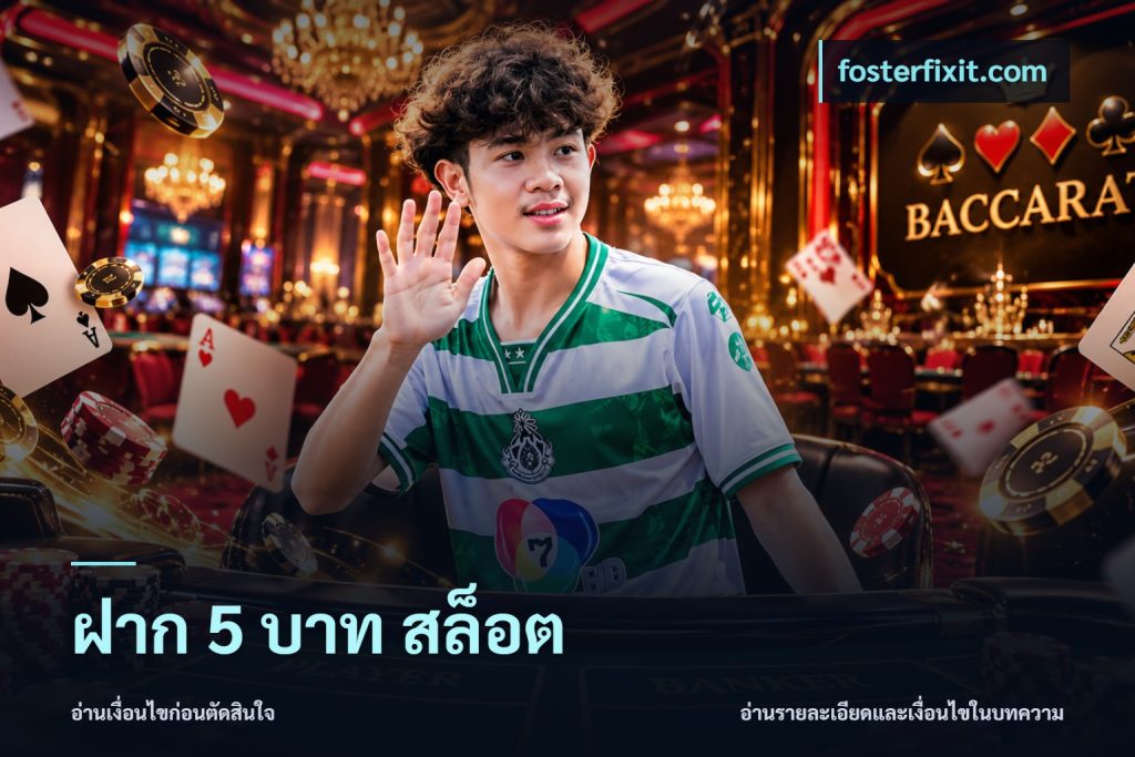 ฝาก 5 บาท สล็อต