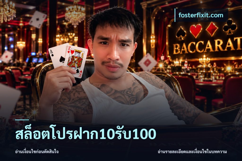 สล็อตโปรฝาก10รับ100