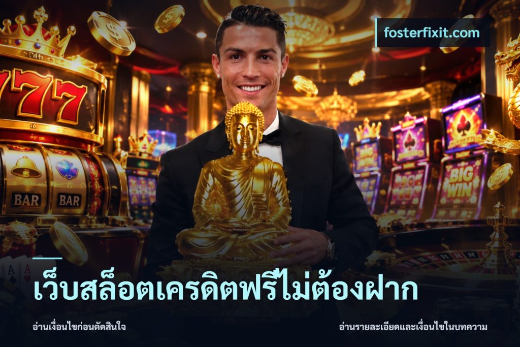 เว็บสล็อตเครดิตฟรีไม่ต้องฝาก