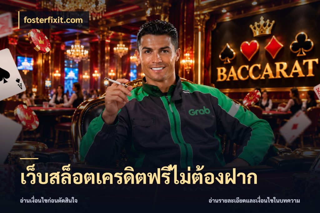 เว็บสล็อตเครดิตฟรีไม่ต้องฝาก เครดิตแต่ละรูปแบบมีมุมไหนให้ดู ในมุม fosterfixit.com