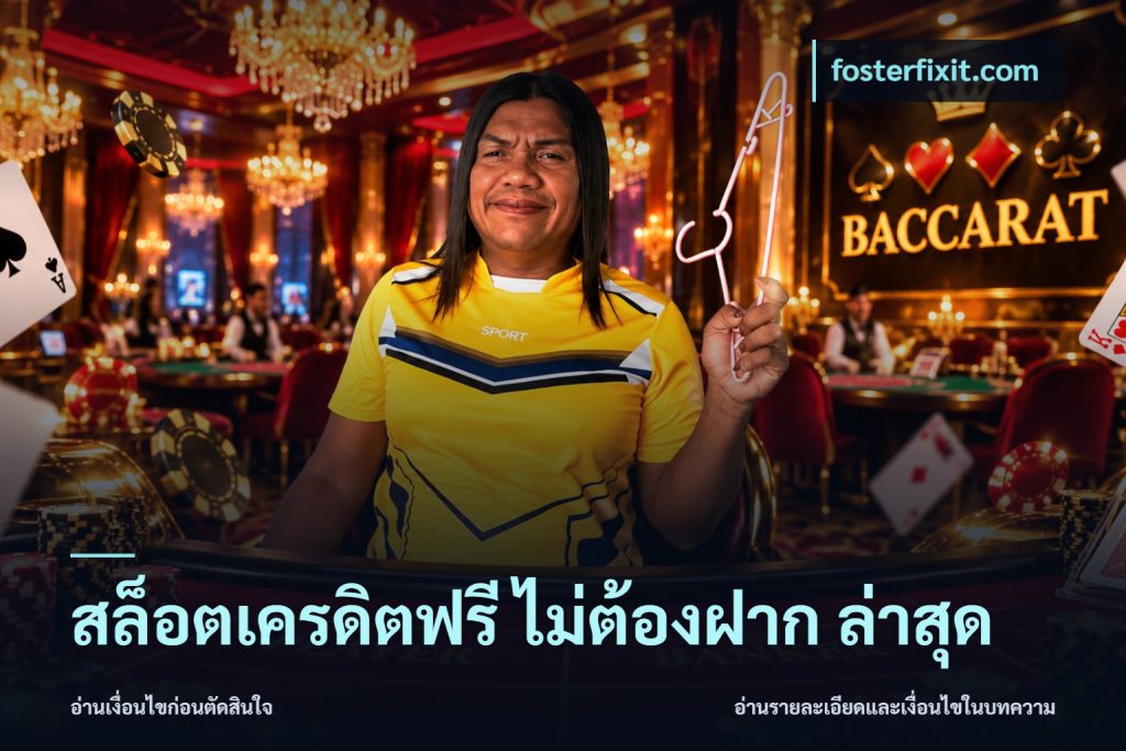 สล็อตเครดิตฟรี ไม่ต้องฝาก ล่าสุด