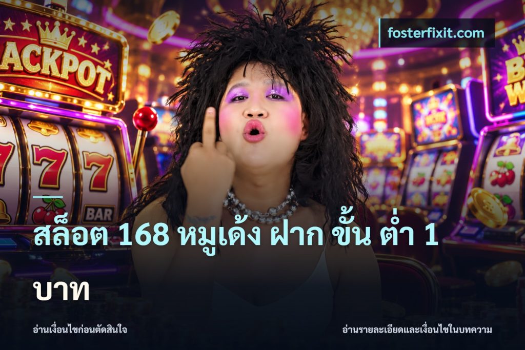สล็อต 168 หมูเด้ง ฝาก ขั้น ต่ำ 1 บาท