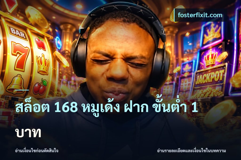 สล็อต 168 หมูเด้ง ฝาก ขั้นต่ำ 1 บาท