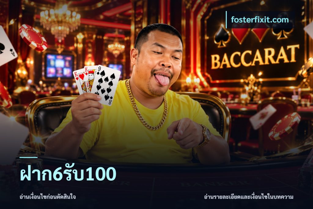 ฝาก6รับ100