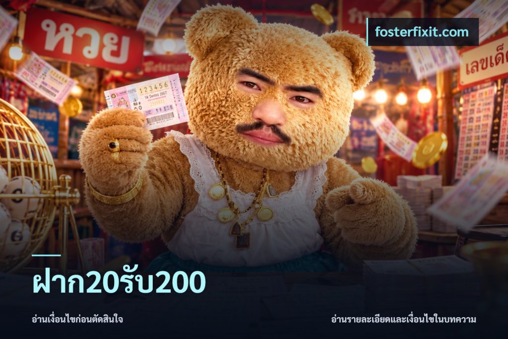 ฝาก20รับ200