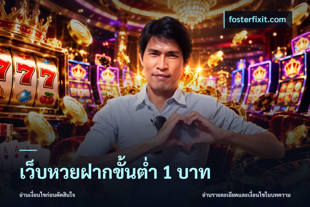 เว็บหวยฝากขั้นต่ำ 1 บาท