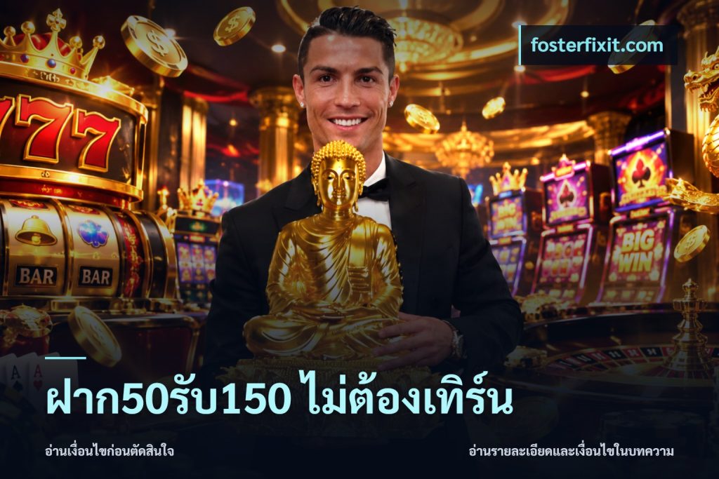 ฝาก50รับ150 ไม่ต้องเทิร์น