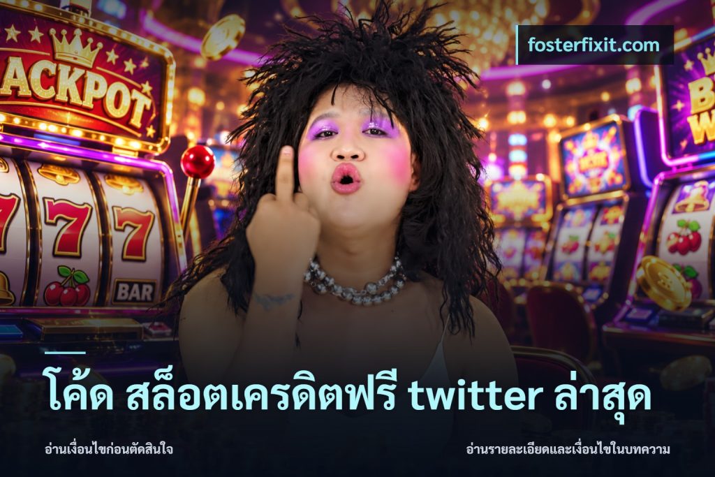 โค้ด สล็อตเครดิตฟรี twitter ล่าสุด