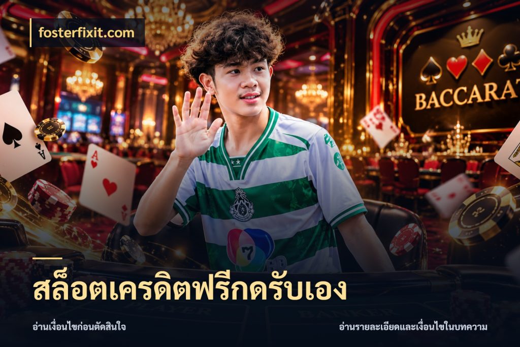 สล็อตเครดิตฟรีกดรับเอง fosterfixit.com เครดิตฟรีกับจังหวะลุ้นที่คุณเลือก