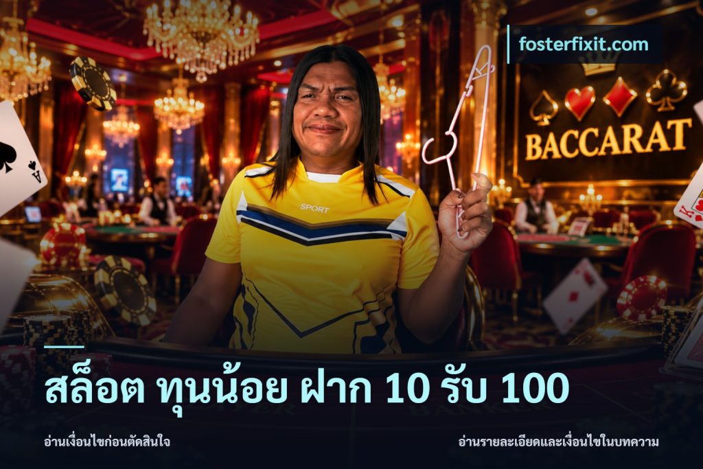 สล็อต ทุนน้อย ฝาก 10 รับ 100