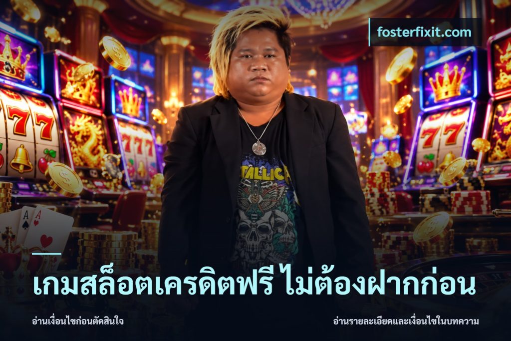 เกมสล็อตเครดิตฟรี ไม่ต้องฝากก่อน