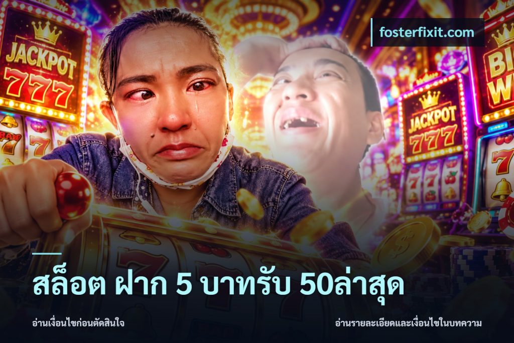 สล็อต ฝาก 5 บาทรับ 50ล่าสุด