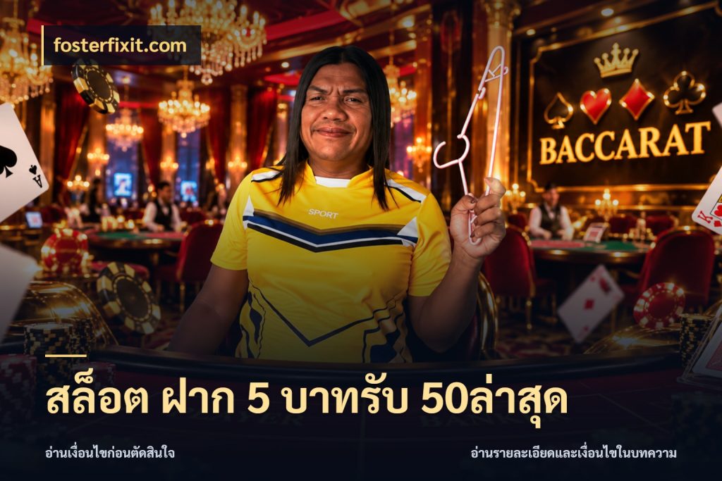 สล็อต ฝาก 5 บาทรับ 50ล่าสุด fosterfixit.com สนุกกับตัวเลือกโปรในสไตล์ของคุณ