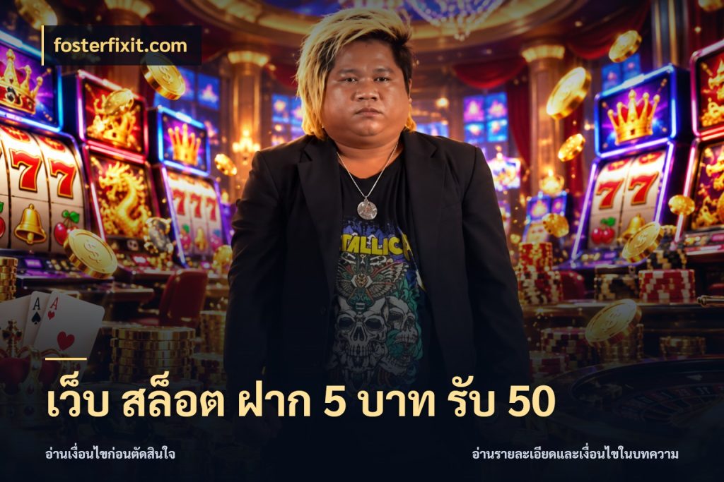 เว็บ สล็อต ฝาก 5 บาท รับ 50 เปิดมุมโปรให้เข้ากับเกมแนวโปรด กับ fosterfixit.com