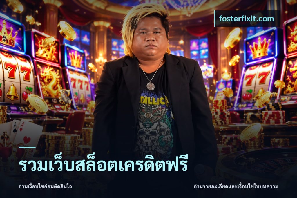 รวมเว็บสล็อตเครดิตฟรี