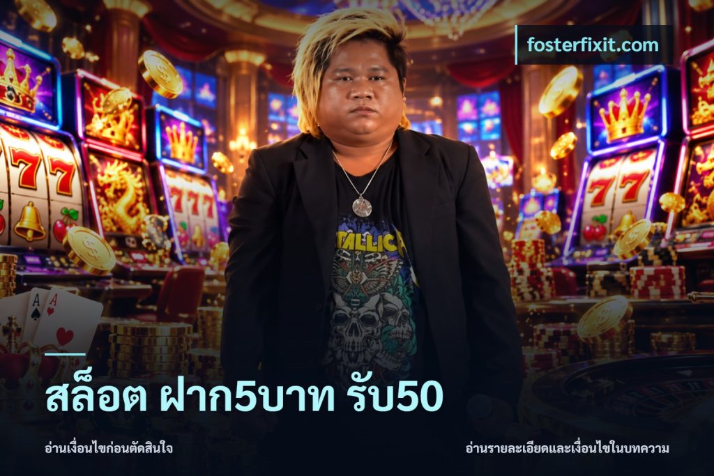 สล็อต ฝาก5บาท รับ50