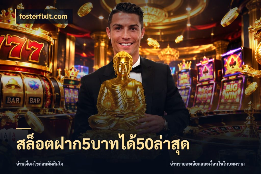สล็อตฝาก5บาทได้50ล่าสุด เครดิตกับรูปแบบโปรที่ตรงใจ ในมุม fosterfixit.com