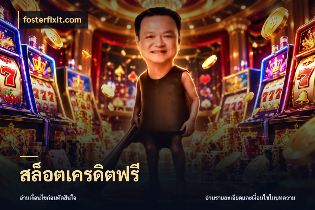 สล็อตเครดิตฟรี เครดิตฟรีกับจังหวะลุ้นที่คุณเลือก สไตล์ fosterfixit.com