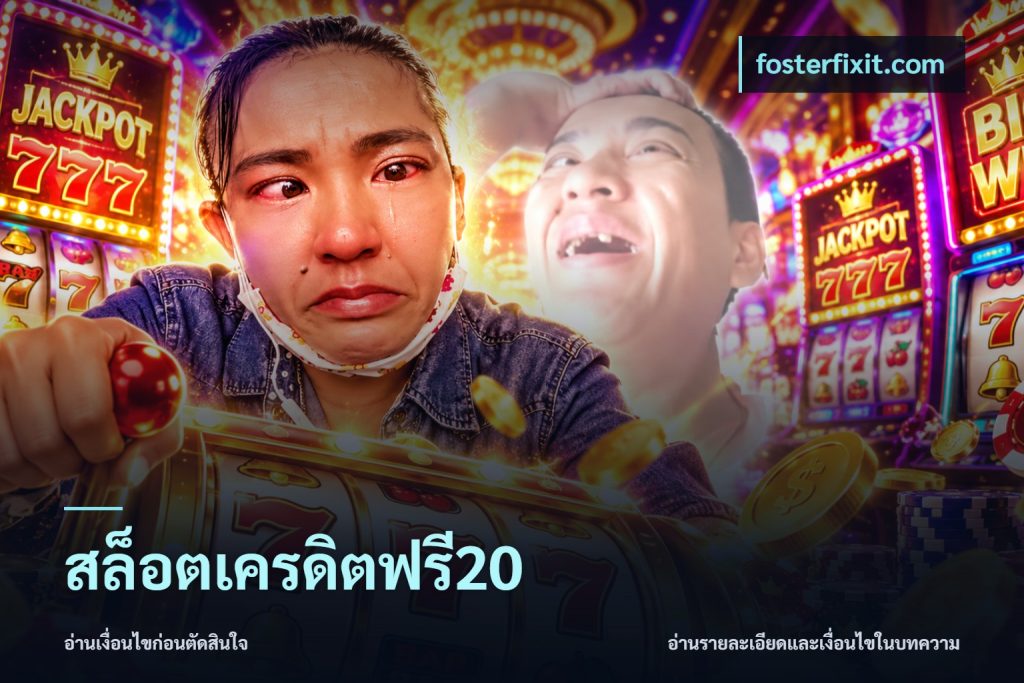 สล็อตเครดิตฟรี20