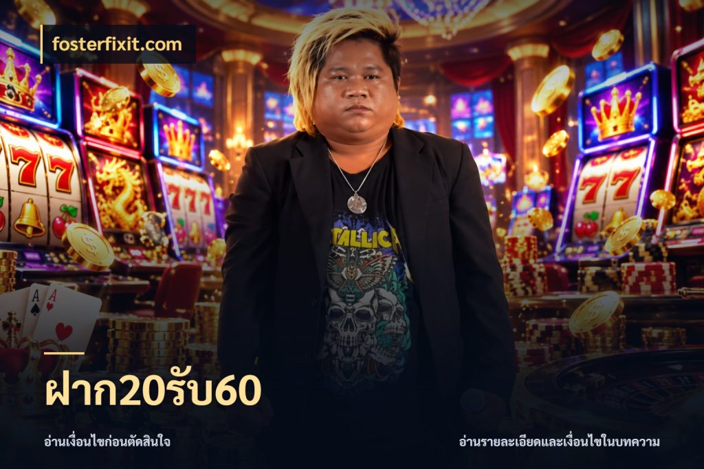 ฝาก20รับ60 จับประเด็นยอดรับก่อนเลือกความสนุก สไตล์ fosterfixit.com