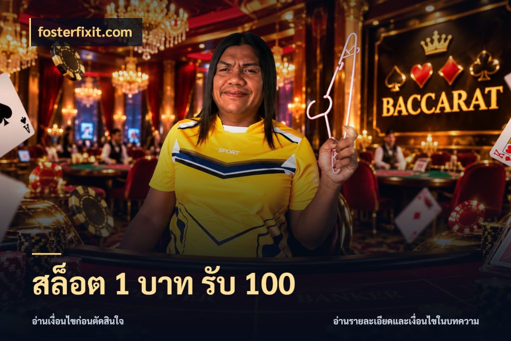 สล็อต 1 บาท รับ 100 โปรยอดรับที่สายเกมสนใจ สไตล์ fosterfixit.com