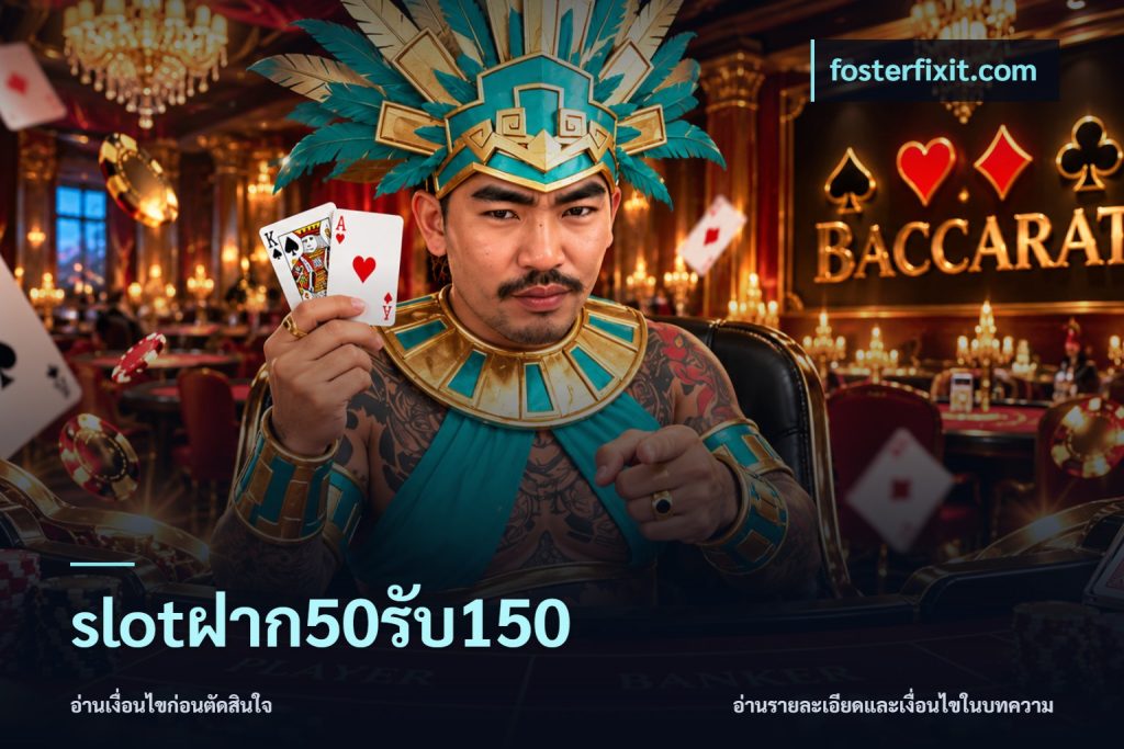 slotฝาก50รับ150