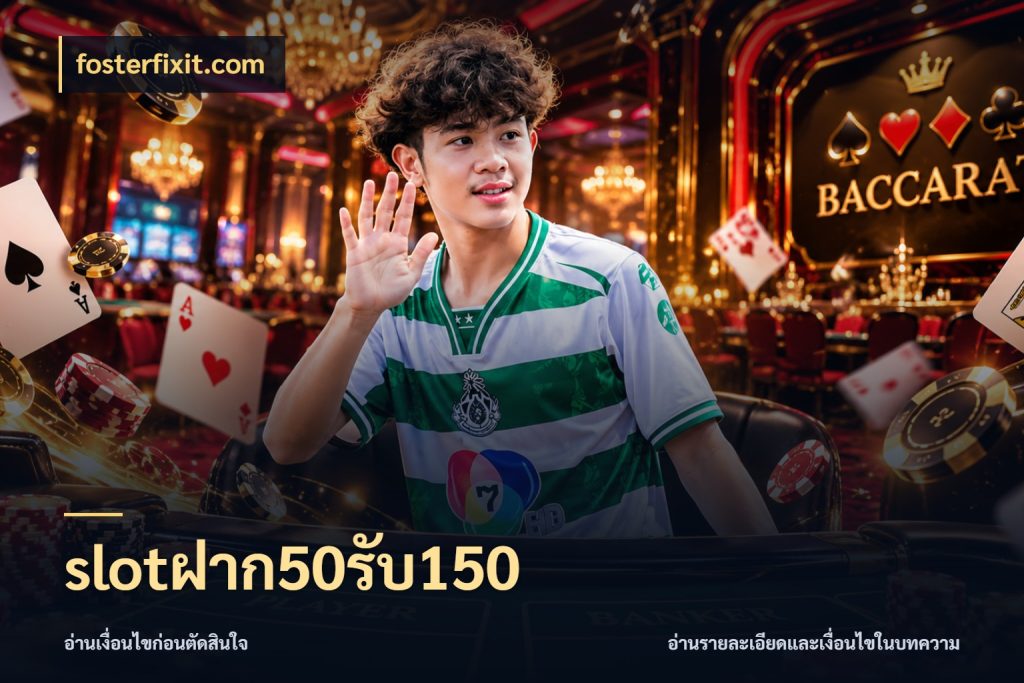 slotฝาก50รับ150 จับประเด็นยอดรับก่อนเลือกความสนุก ในมุม fosterfixit.com