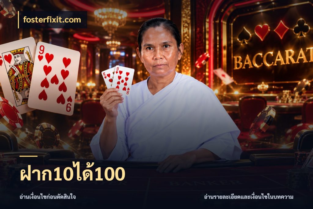 ฝาก10ได้100 จับคู่โบนัสกับสไตล์เกมที่ชอบ สไตล์ fosterfixit.com