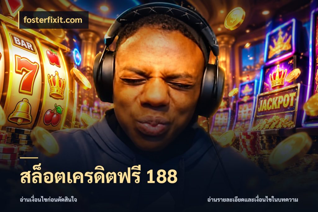 สล็อตเครดิตฟรี 188 เลือกสไตล์ความสนุกจากรูปแบบเครดิต สไตล์ fosterfixit.com