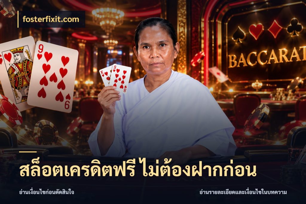 สล็อตเครดิตฟรี ไม่ต้องฝากก่อน เครดิตฟรีในมุมที่สายโบนัสสนใจ กับ fosterfixit.com