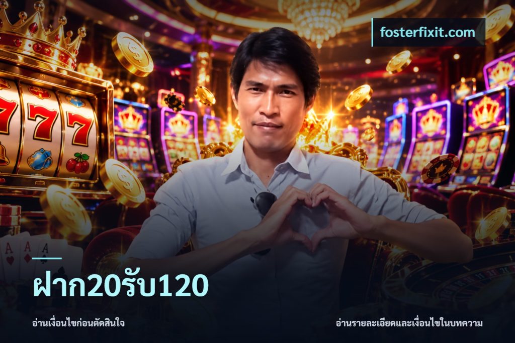 ฝาก20รับ120