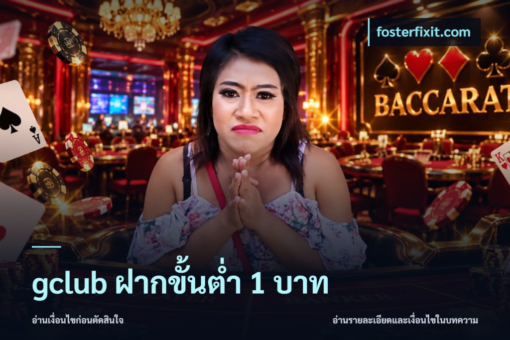 gclub ฝากขั้นต่ำ 1 บาท