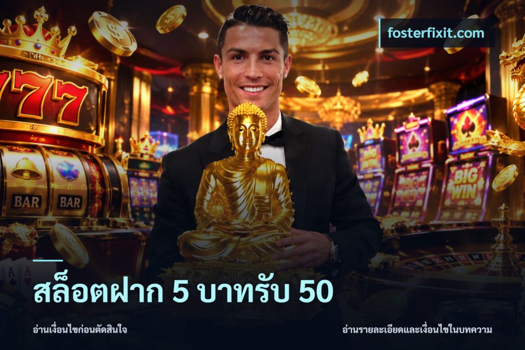 สล็อตฝาก 5 บาทรับ 50
