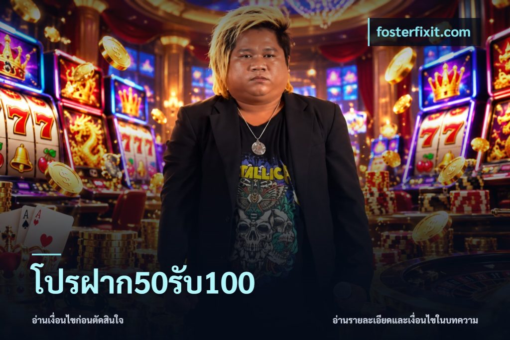 โปรฝาก50รับ100