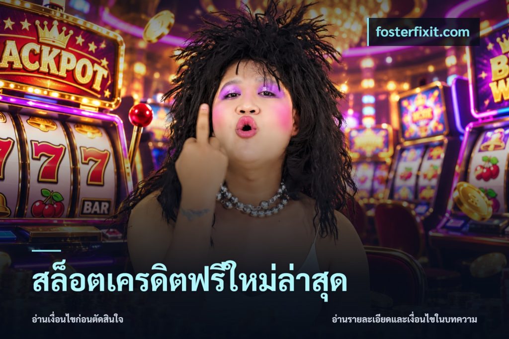 สล็อตเครดิตฟรีใหม่ล่าสุด