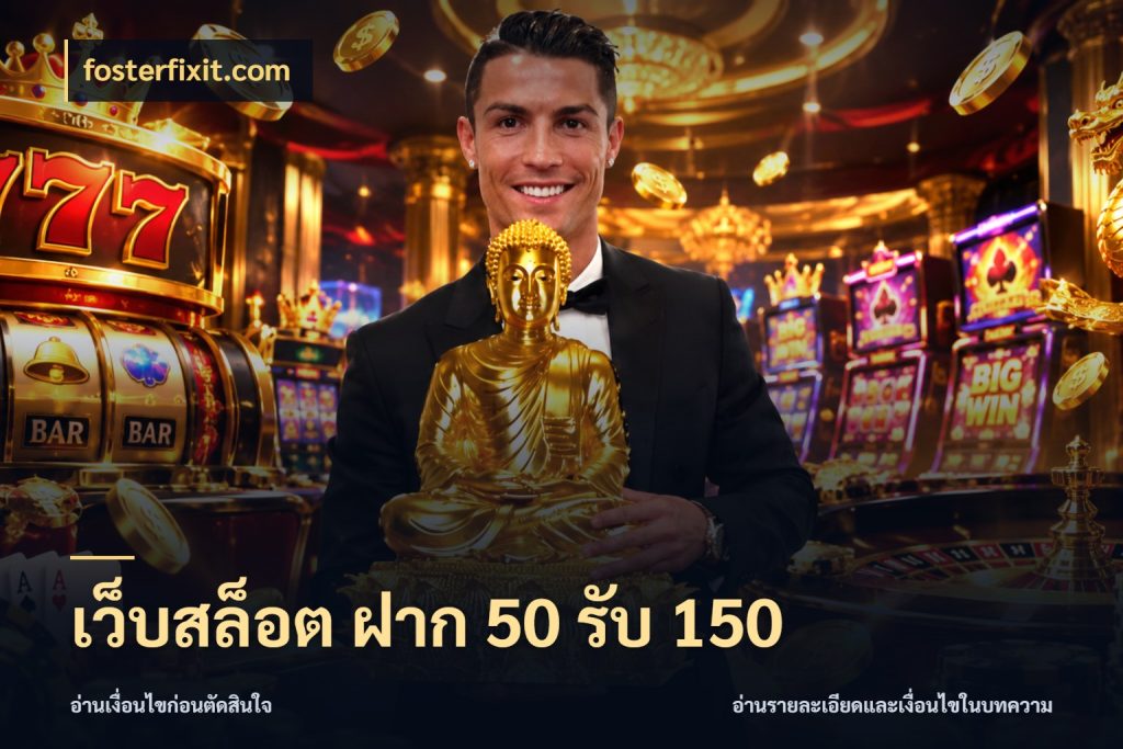 เว็บสล็อต ฝาก 50 รับ 150 สนุกกับตัวเลือกโปรในสไตล์ของคุณ ในมุม fosterfixit.com