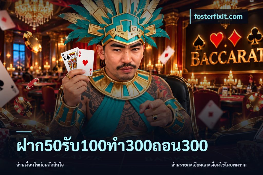 ฝาก50รับ100ทํา300ถอน300