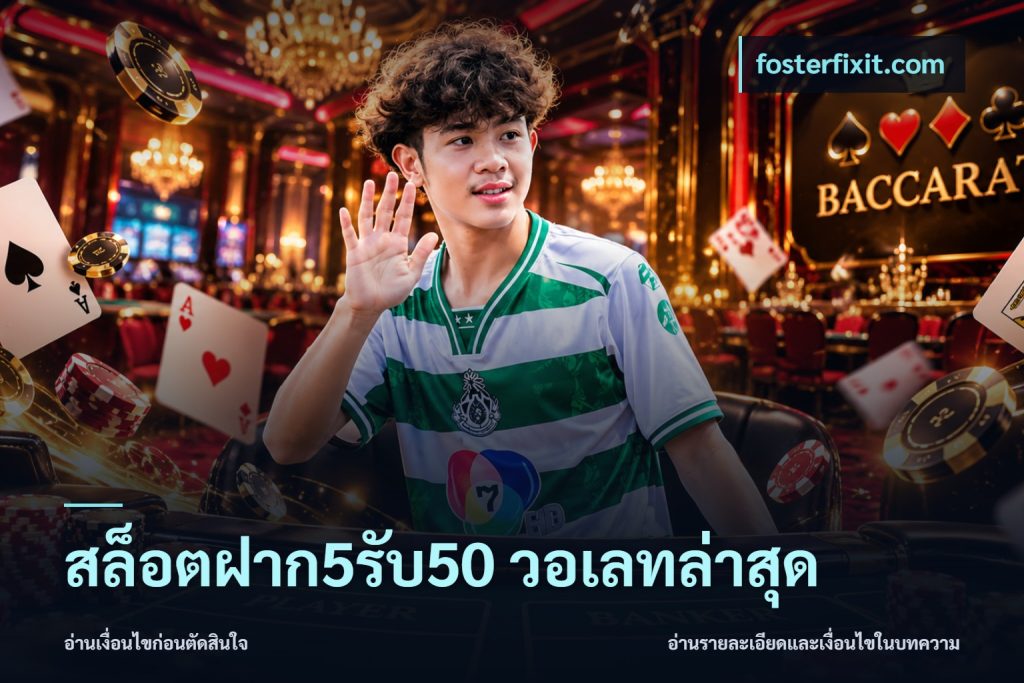 สล็อตฝาก5รับ50 วอเลทล่าสุด