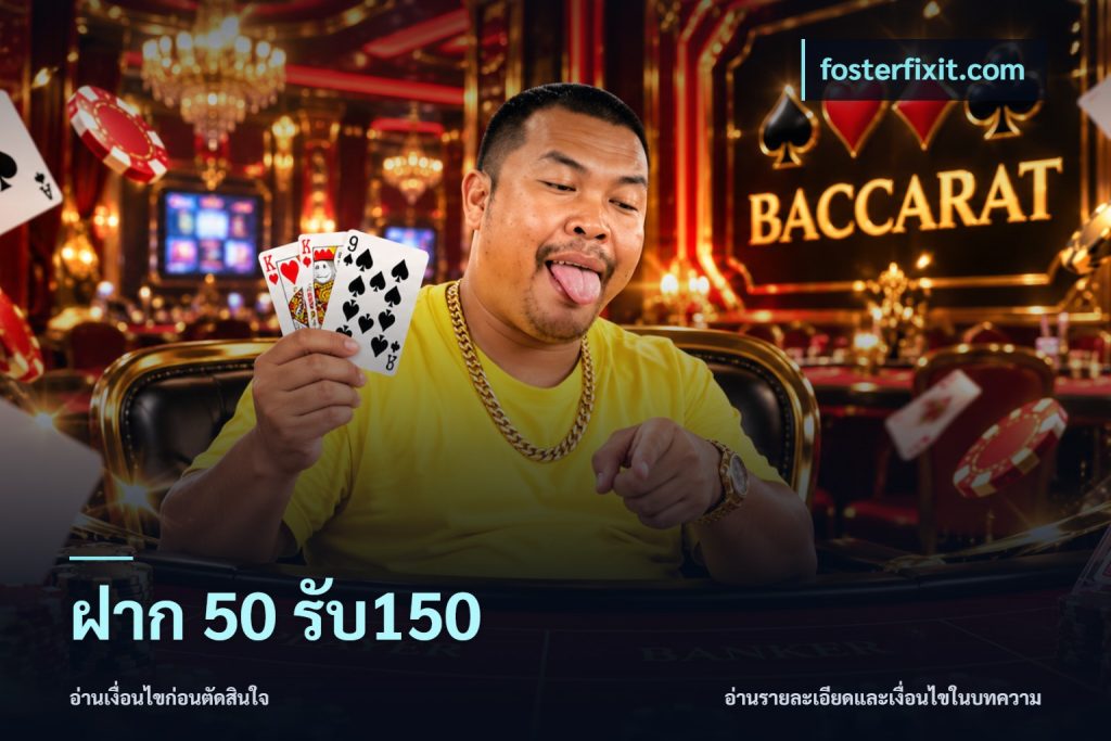 ฝาก 50 รับ150
