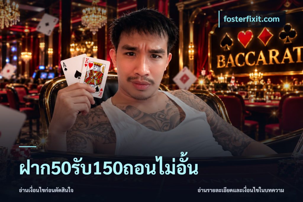 ฝาก50รับ150ถอนไม่อั้น